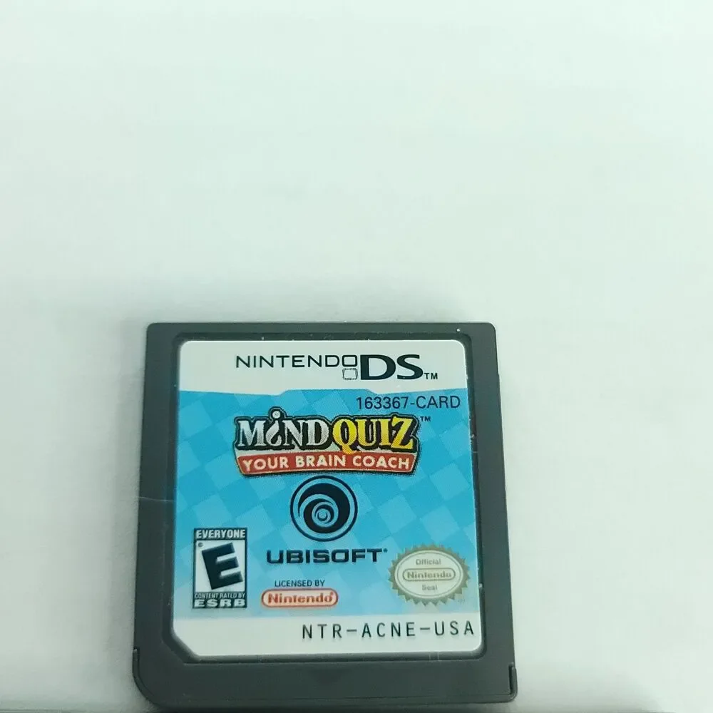 Labyrinth Word Jong Mind Quiz Lot Of 3 Nintendo DS Puzzle Carts Only Tested